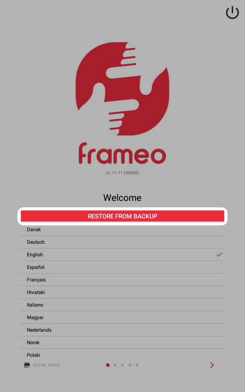 Frameo Troubleshooting  